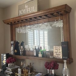 Wall Bar Mirror