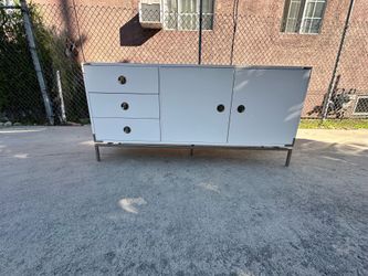 West Elm Malone Media Console Entertainment Center Tv Stand Cabinet Sideboard Credenza Buffet