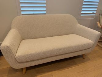 Article Gabriola 64" Loveseat - Ivory Bouclé