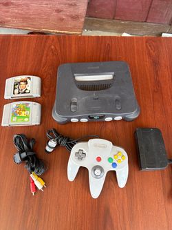 All original NINTENDO 64 N64 system & games