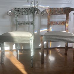 Meenakari chair Set