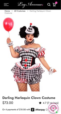 Leg avenue Darling Harlequin costume
