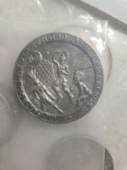 1970 World Cup

Commemorative Pure Silver medal