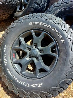 Rubicon rims and used tires