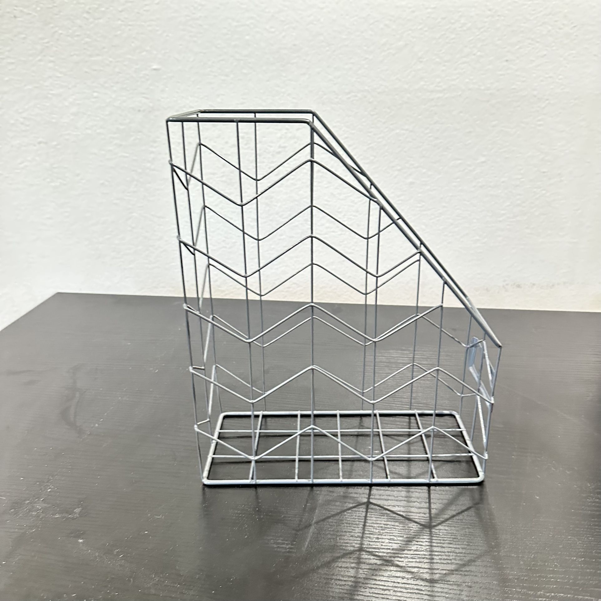 Desk Book/paper/magazine File Organizer Table File Organizer Modern Metal File Book Holder 