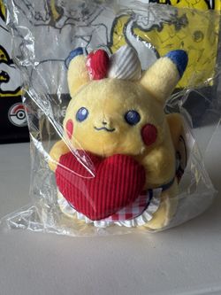 Pokemon Center Exclusive Pikachu Diner Series Holding A Heart