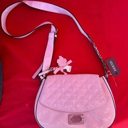 $40 Guess Pink Light Bag 