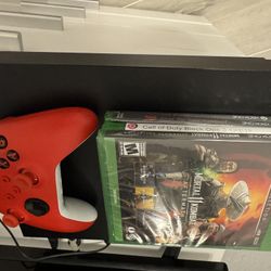 Xbox ONE X With All Cables, Games And Controller. 