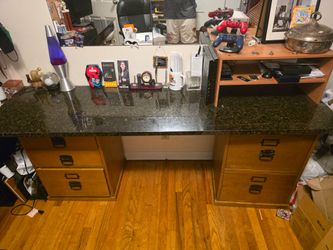 Granite desk