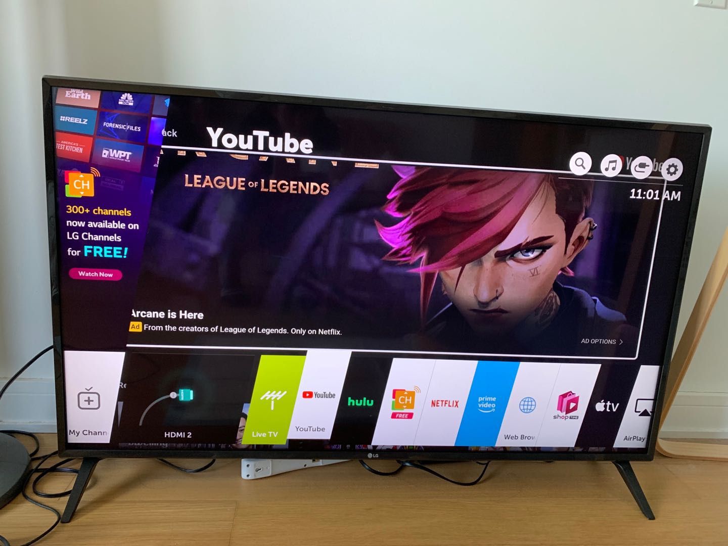 50’ LG 4K UHD Smart TV