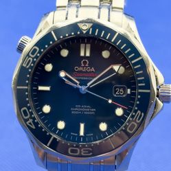 Omega Seamaster Diver Flat Blue 212.30.41.20.03.001