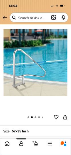 Swimming Pool Rail