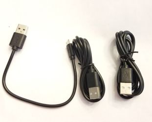 3 micro USB cable, 3ft 3 inch + 2ft 8 inch + 9 inch