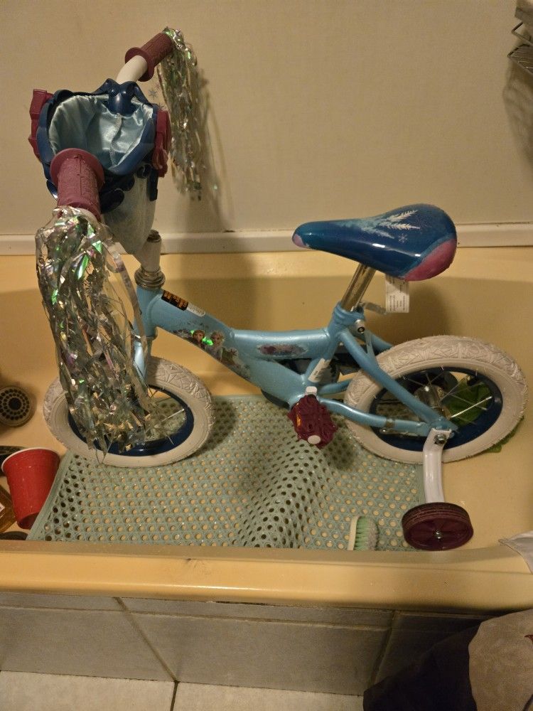 Frozen Bicycle..GREAT CHRISTMAS GIFT!!!