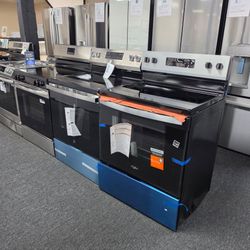 Black Electric Range Stove 🚚WE DELIVER🚚