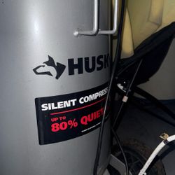 Husky Silent Air Compressor 80% Quiet