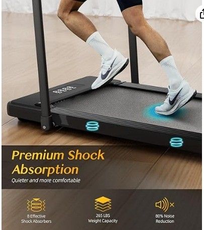 Smart Walking Running Machine Under Desk, Treadmill for Home/Office Gym Cardio Fitness