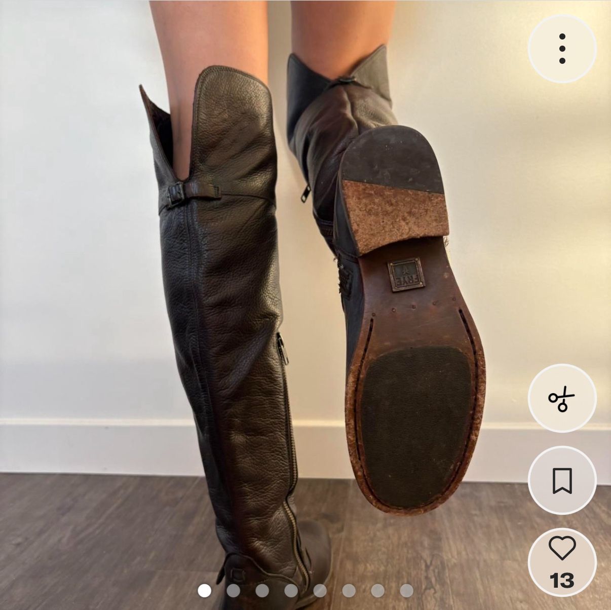 Vintage Frye Knee High Boots