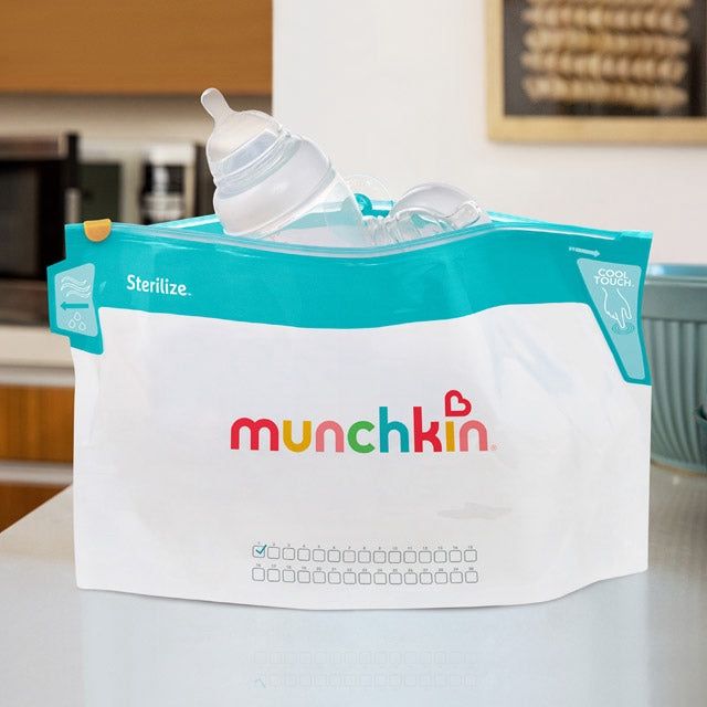 Munchkin Jumbo Microwave Sterilizer Bags 6 Pack