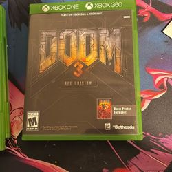 Doom 3 BFG edition w/ Doom Poster XboxOne & Xbox360