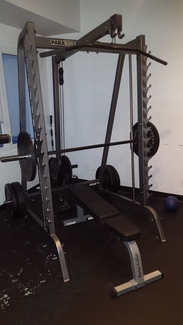 ParaBody smith machine with lat pulldown for Sale in Cleveland, OH