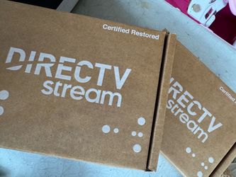 2 DIRECTV Stream Certified Restored Box