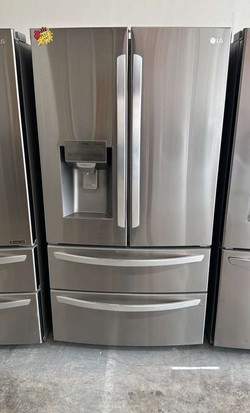 LG 4‑Door French Door Fridge – Stainless, Water & Ice
