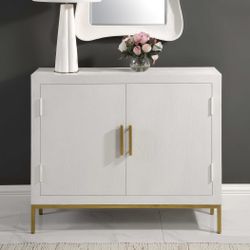 Front Range White 2 Door Cabinet