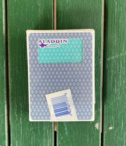 Vintage Aladdin Casino Las Vegas playing cards deck