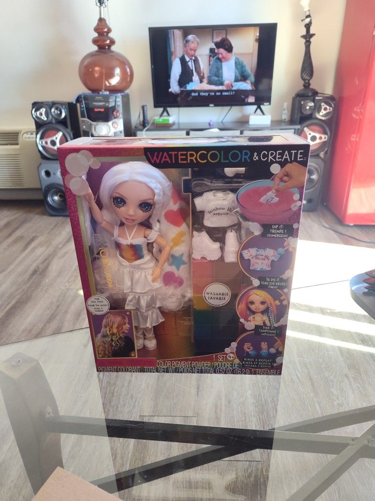 Rainbow Watercolor & Create