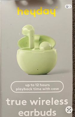 Heyday True Wireless Earbuds with Charging Case
