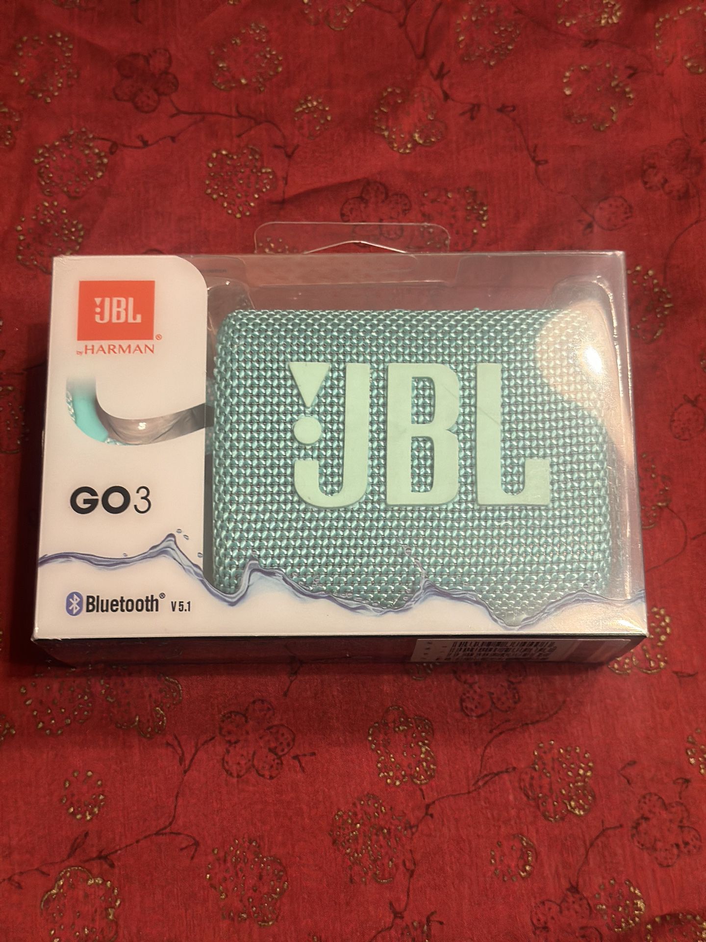 JBL GO3 Wireless Portable Bluetooth Speaker Teal