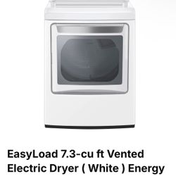 Brand New In Box LG Electric Dryer 