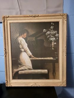 Lady Playing the Piano