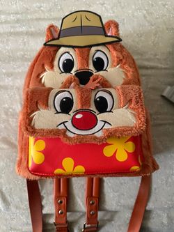 Chip and Dale Double Cosplay Mini Loungefly Backpack