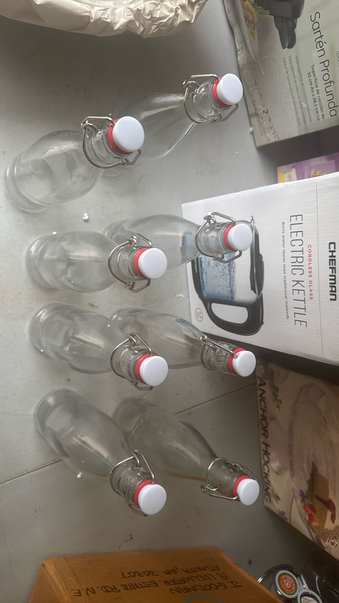 Glass Bottles (8)