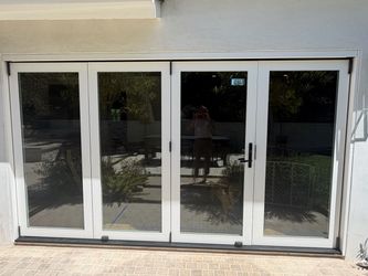 Windor bi-fold doors, 4 panels