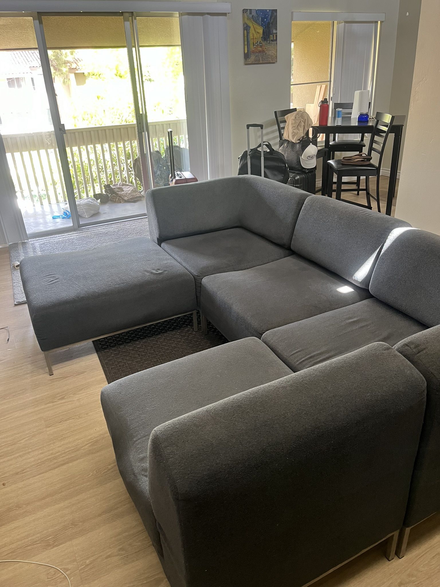 6 Panel Sectional Couch