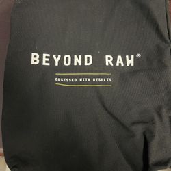 Beyond Raw Tote Bag - Approximately 15” Wide X 18” Deep