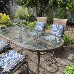 Patio Table Dining Set