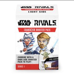 2 Star Wars Funko Pops Rivals Game Packs 1 Light/1 Dark