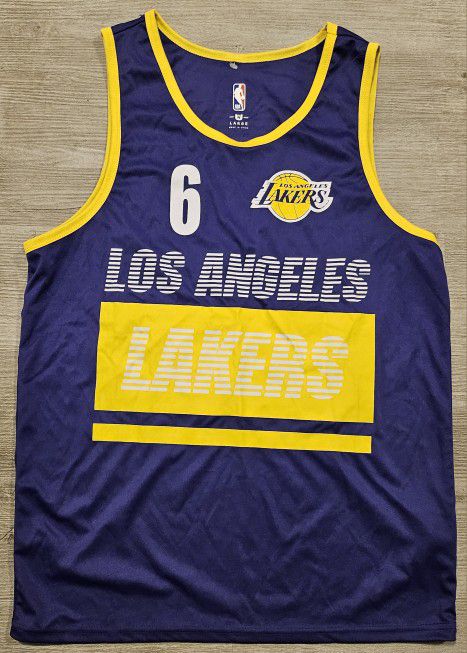 Los Angeles Lakers Official NBA Men's Lrg No Sleeve Jersey 