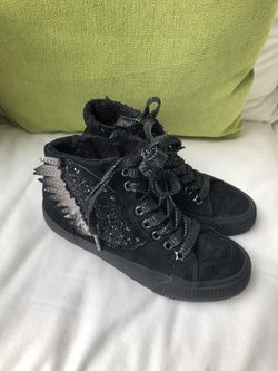 Girls high top sneakers 13