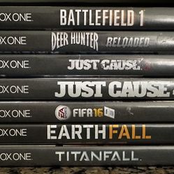 Xbox One Video Game Lot