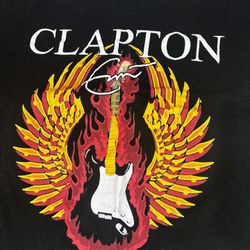 Eric Clapton Rare Concert Shirt 