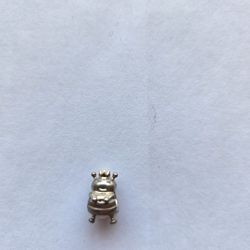 Pandora Charm Queen Bee 925 ALE. 14K Crown Retired Charm.