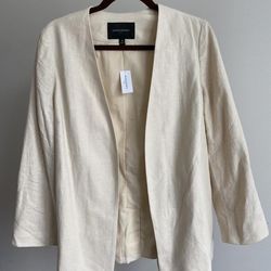 women’s banana republic linen blazer size 10 $40