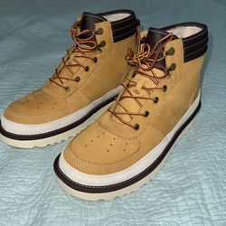 UGG Highland Sport Mens Light Weight Leather Brown Boots M1097089 Size 10