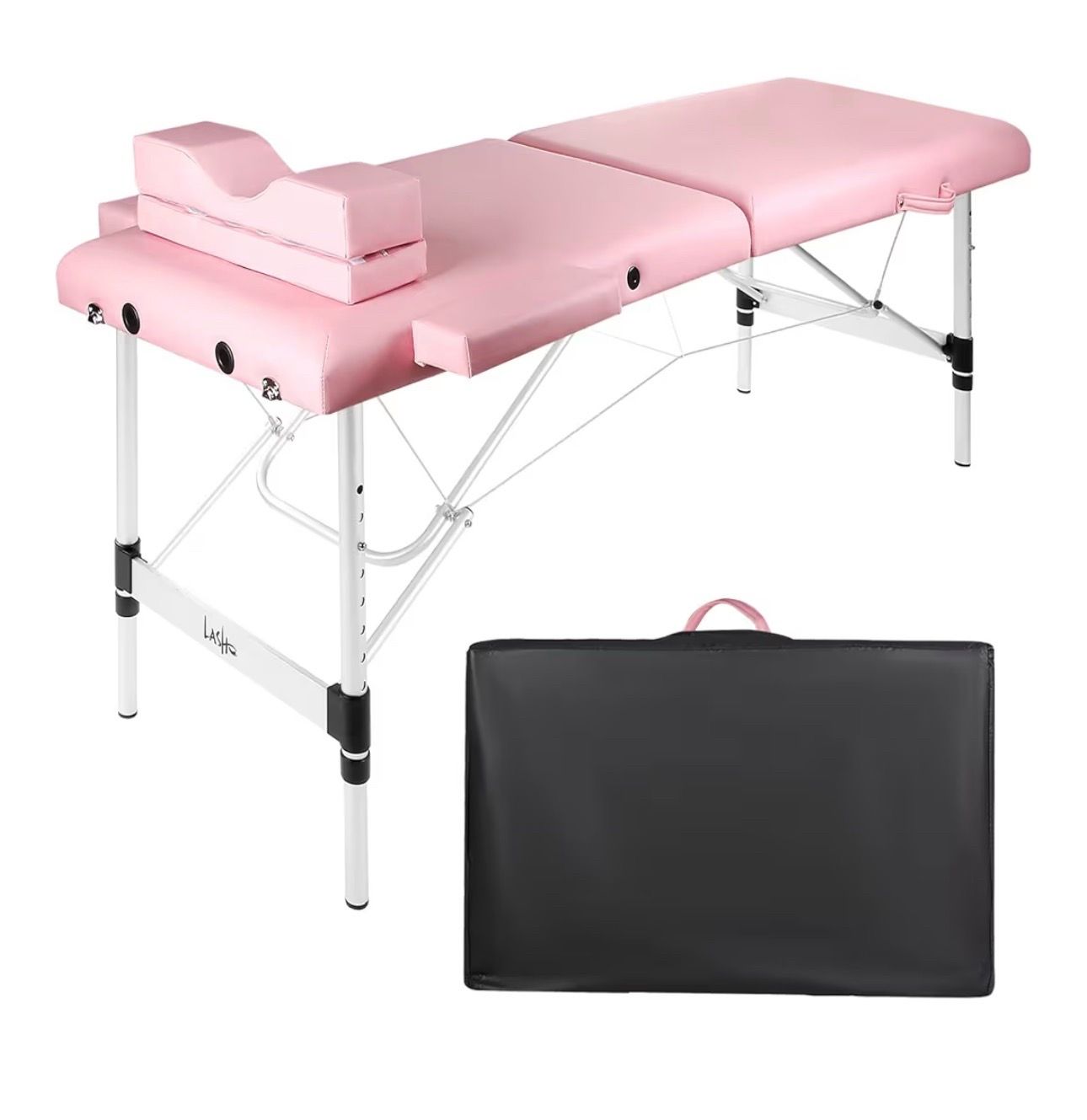 Lash bed, light and cart