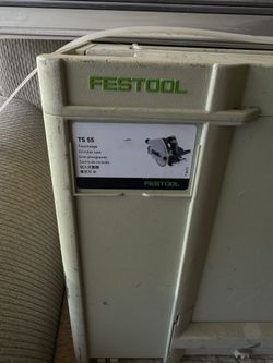 Festool TS55 REQ Track Saw + 4 Guide Rails